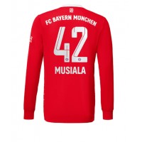 Dres Bayern Munich Jamal Musiala #42 Domaci 2022-23 Dugi Rukav